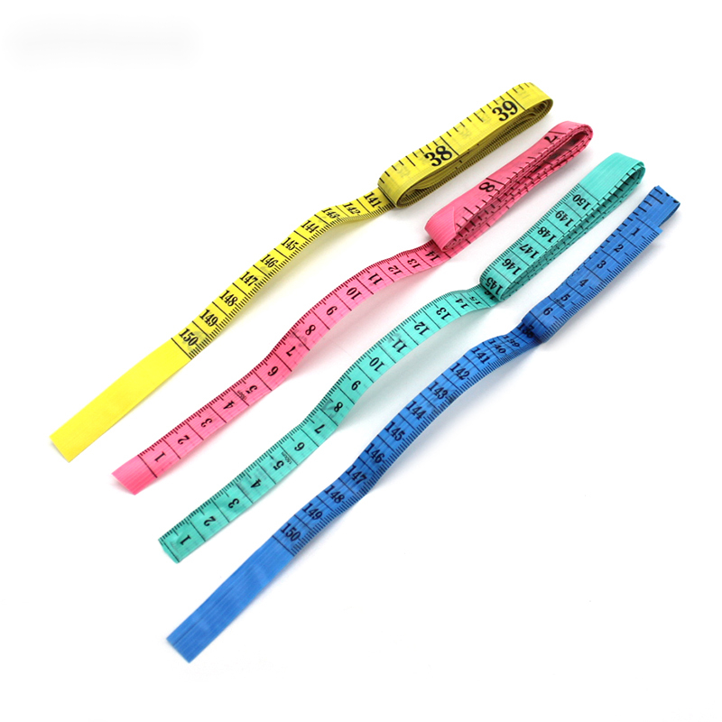 11150cm彩色软尺15米长多功能距离测量尺手工工具diy家用尺子