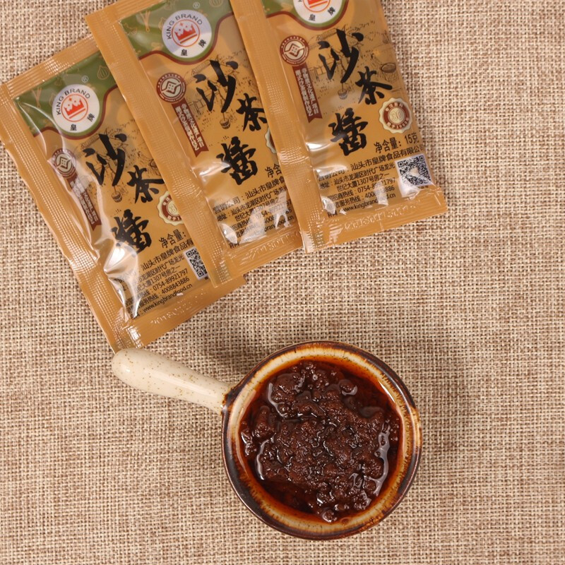 jd物流速发皇牌沙茶酱潮汕特产袋装沙茶王牛肉火锅蘸料拌面拌饭皇牌