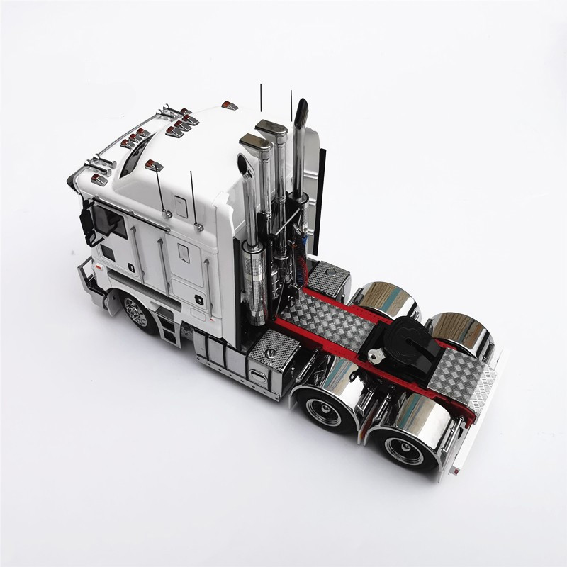 132肯沃斯kenworthk200澳洲卡车拖头合金汽车模型红色