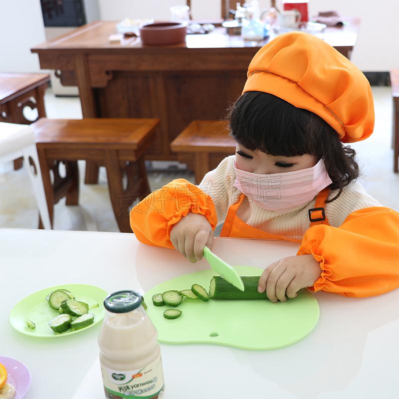 不伤手塑料刀幼儿园用安全水果瓜果刀玩具菜刀小朋友小刀【可开发票】