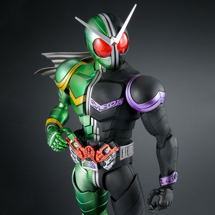 万代拼装模型61408mgfigurerise假面骑士w疾风pb限定mg疾风pb限定