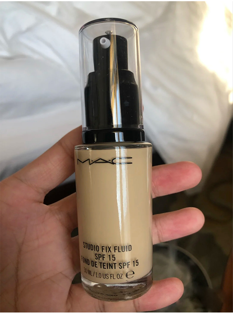 魅可mac粉底液泵头mac专用按压头nc15n18n12鸭嘴定制无暇压嘴升级真空