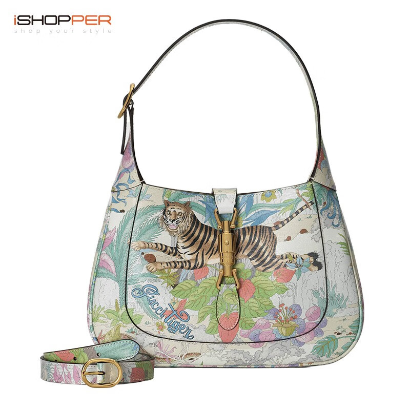 gucci古驰女包2022中国新年系列链条包jackie 1961单肩包小号手提包