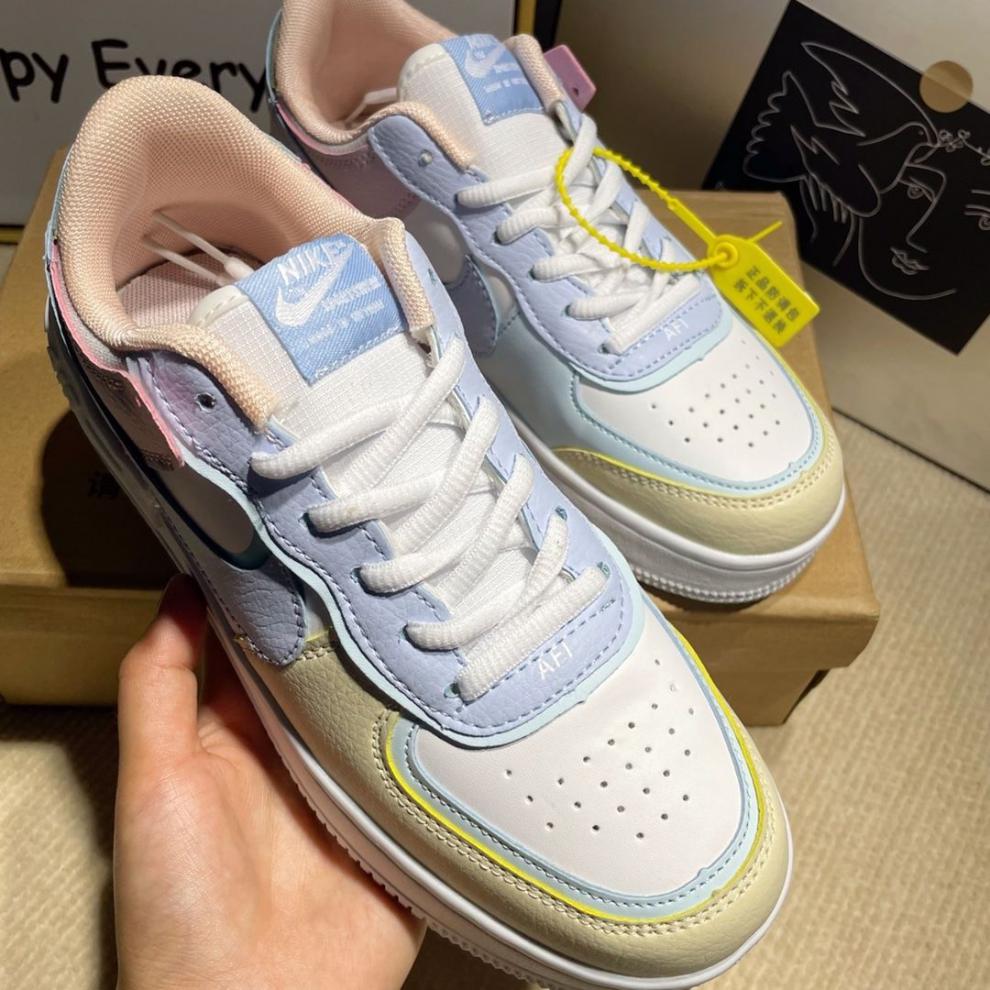 莆田纯原空军一号板鞋女春夏马卡龙aj女鞋2022新款休闲百搭学生运动