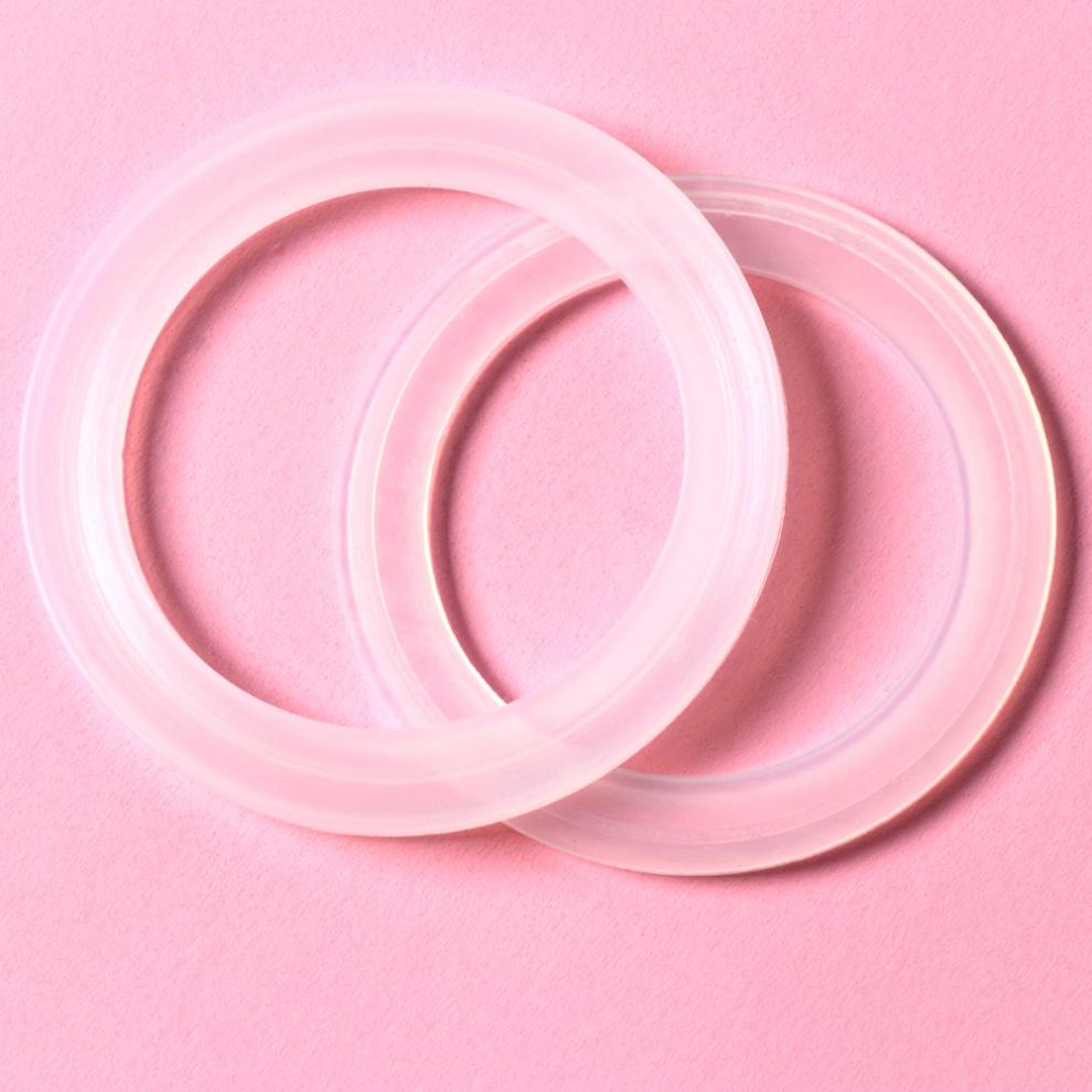 杯盖子密封圈保温杯玻璃杯子硅胶圈奶瓶防漏介子垫片皮圈胶垫 外径5.