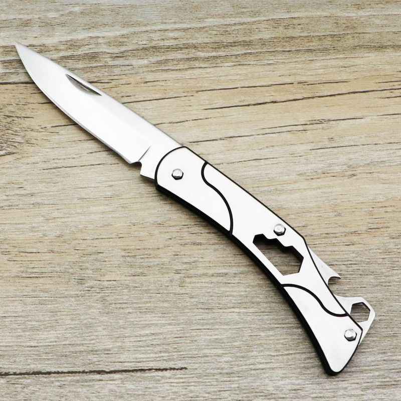德国不锈钢折叠刀户外防身刀家用水果刀便携随身小刀锋利迷你刀具