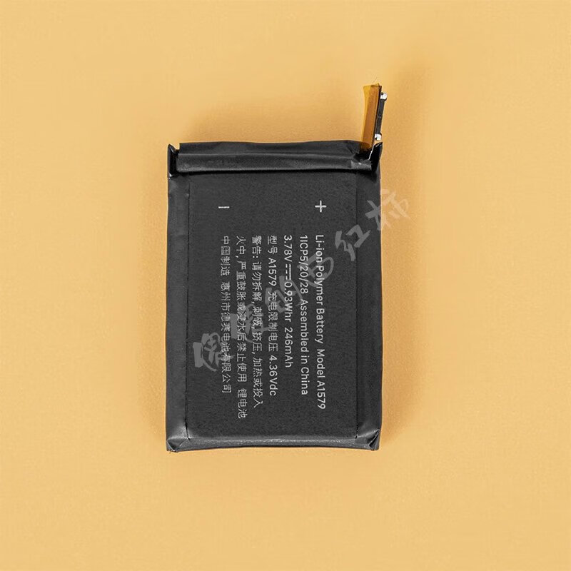 原装适用苹果手表s6/s7/se原装电池appleiwatchs1/2/3/4/5代内置电池