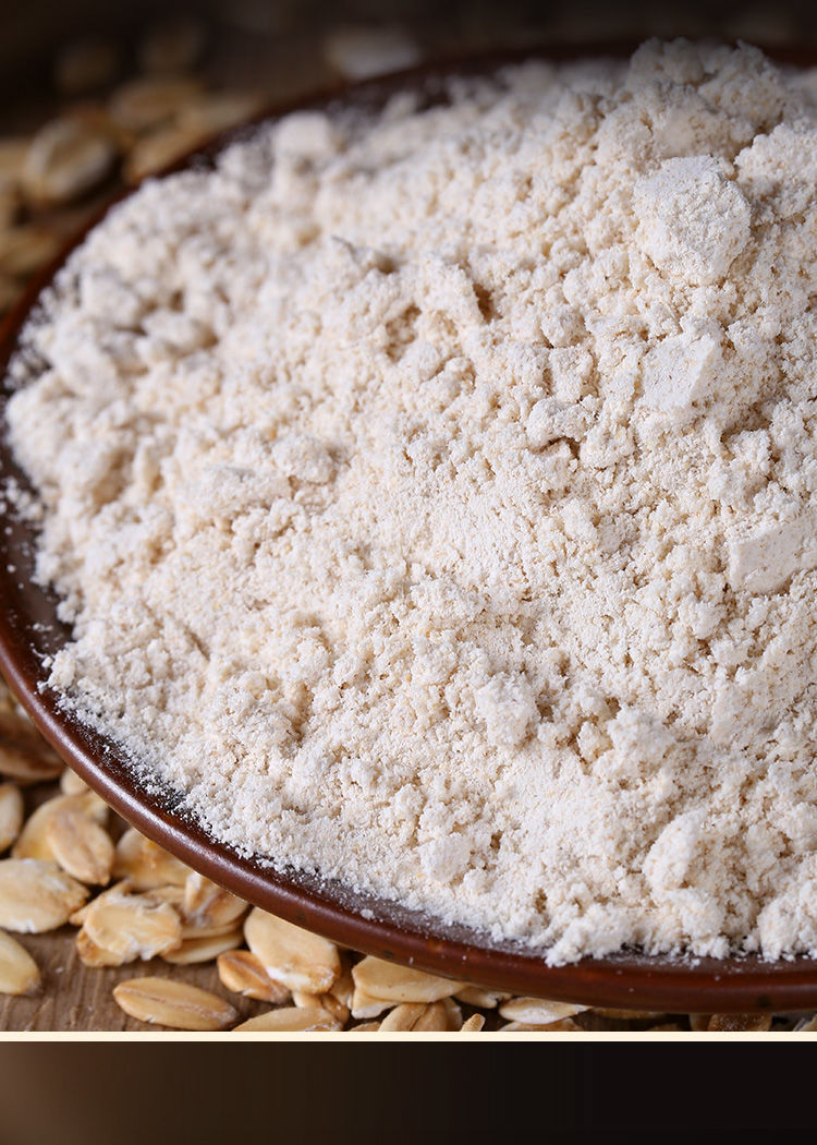 纯燕麦粉纯燕麦面粉现磨农家自产五谷杂粮面粉含麦麸纯生燕麦粉3斤