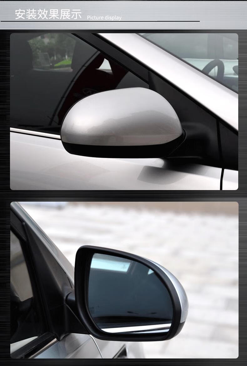 适用于起亚1115款k2后视镜反光镜倒车镜手调电动带led灯总成烤漆原车