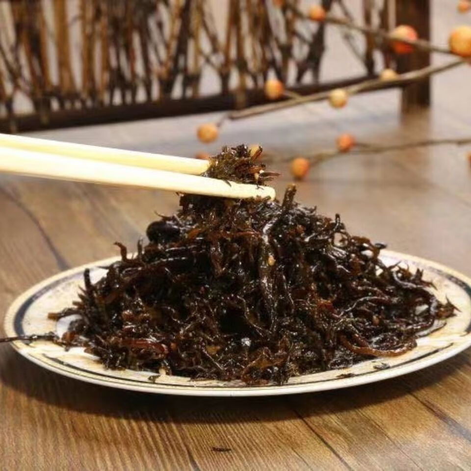 5袋装温州特产即食海藻羊栖菜良泰长寿菜海草海藻丝凉拌辣味原味5包