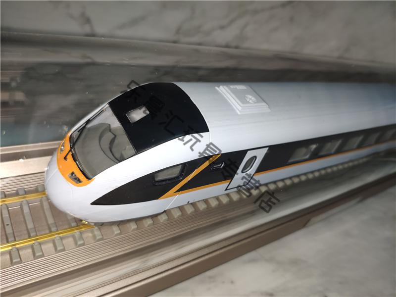 复兴号智能动车模型仿真高铁火车crh4300铁路商务礼品和谐号玩具187
