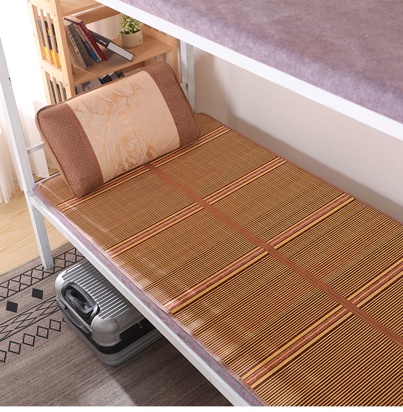 花仟陌竹席凉席席子学生宿舍双面折叠床席夏季单双人凉席空调席子原