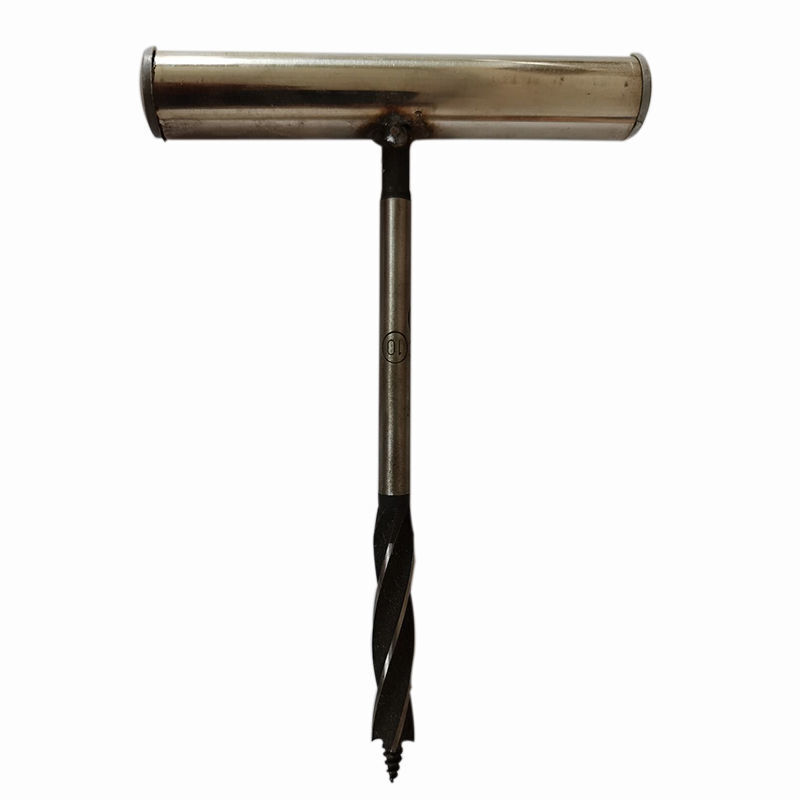 网红家用简易手动打孔工具木工钻头10毫米大孔打孔手捻钻开孔器支罗钻