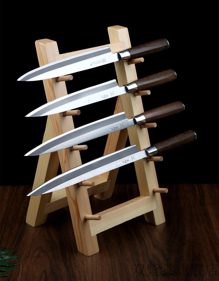 刀架厨房刺身刀刀架寿司料理刀刀架放刀木刀架牛刀鱼头刀柳刃日式刀架