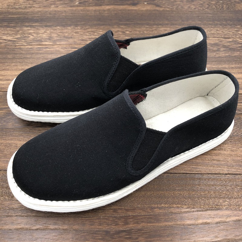 纯手工纳底老北京布鞋子男女透气防滑春季中老年千层底布鞋品质定制款