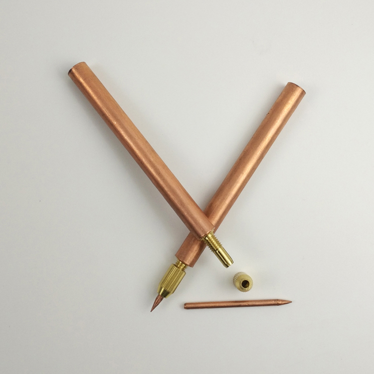 定制适用25平方紫铜管点焊笔18650锂电池组点焊机diy配件手持碰焊针