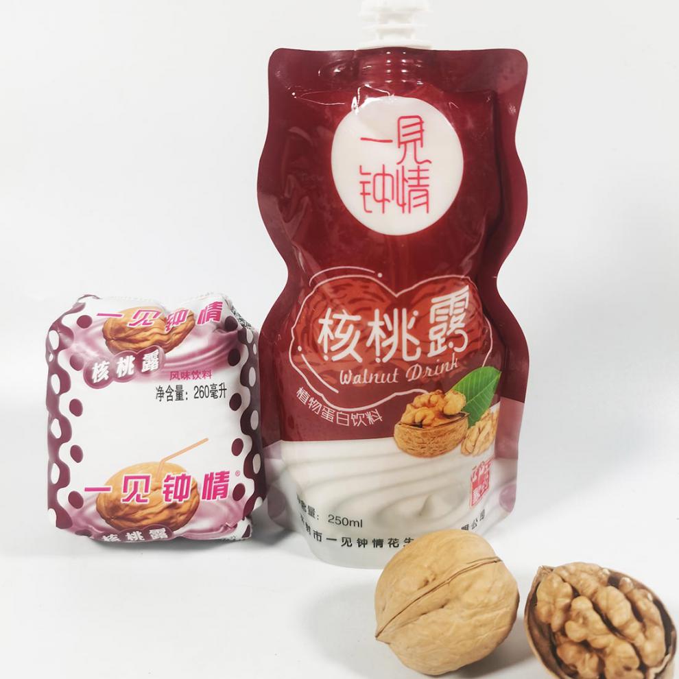 河南开封特产一见钟情花生牛奶怀旧袋装儿童学生早餐花生露奶一见钟情