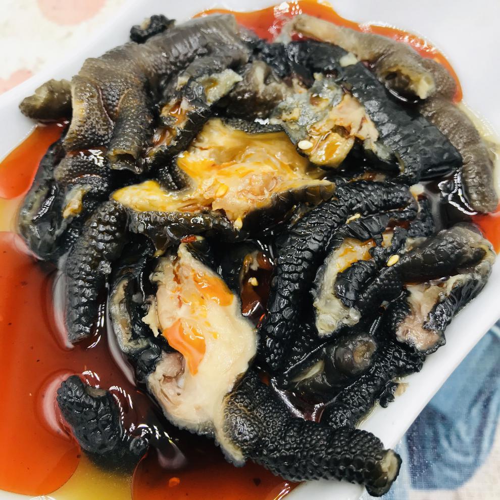 麻辣无骨黑鸡爪即食袋装脱骨土鸡脚黑凤爪250g*3 250g*3包