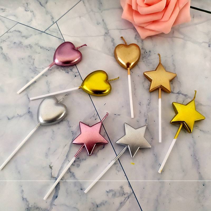 烟花蜡烛生日爱心烟火星星心形烟花蜡烛网红创意焰火仙女气氛浪漫表白