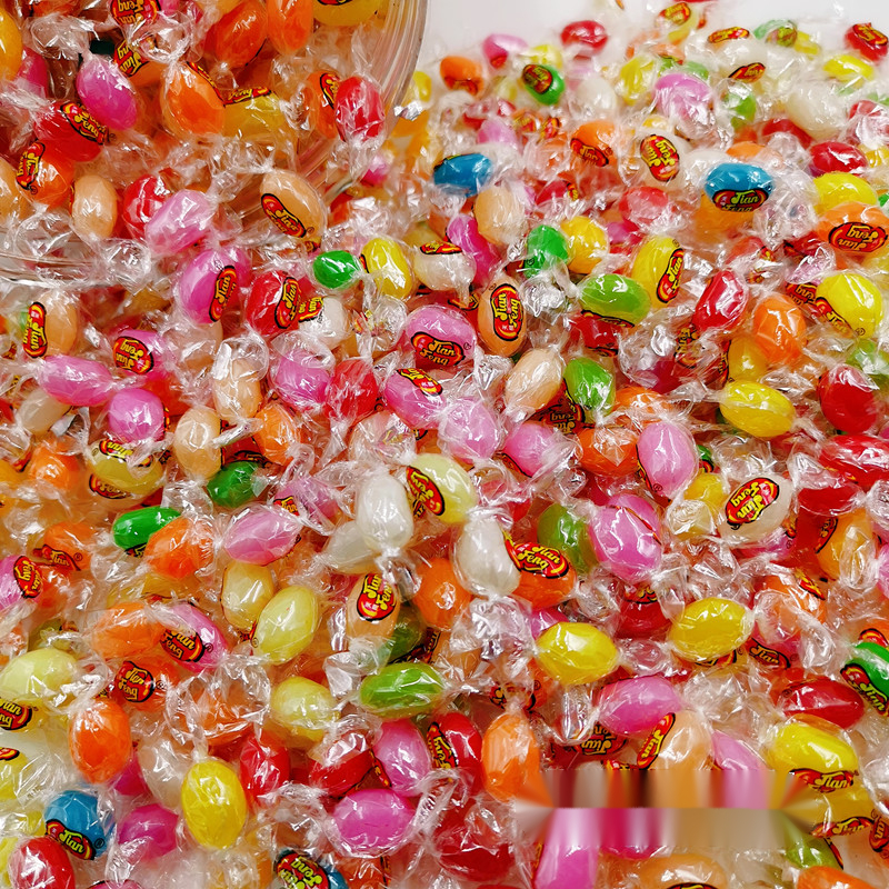 樱安娜天风彩虹糖七彩混合水果口味软糖散装小颗粒休闲零食彩虹糖散装