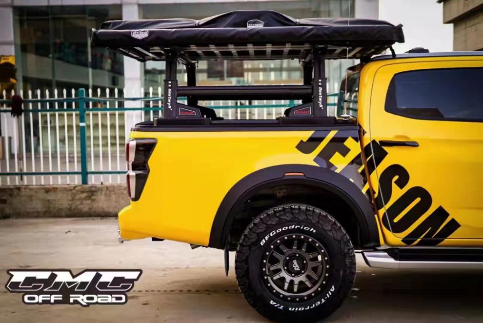 皮卡后斗帐篷bestwyll五十铃dmax改装行李架猛禽长城炮备箱汽车架