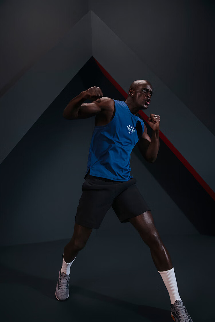 reebok锐步官方2022新款男子lm莱美训练健身吸汗无袖背心hd4139 hd