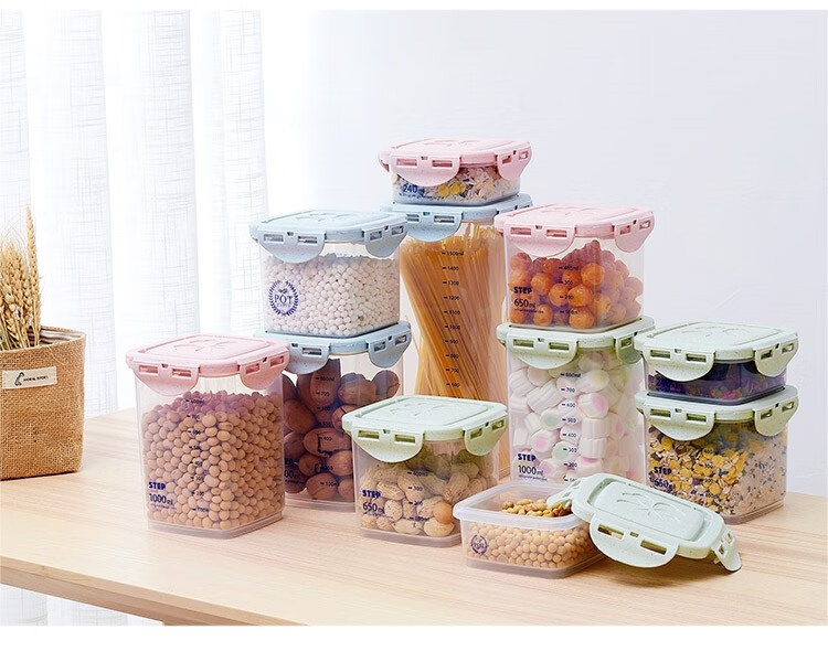 霜魄仓鼠粮食收纳盒78仓鼠金丝熊花枝鼠通心粉粮食储存罐零食罐收纳盒