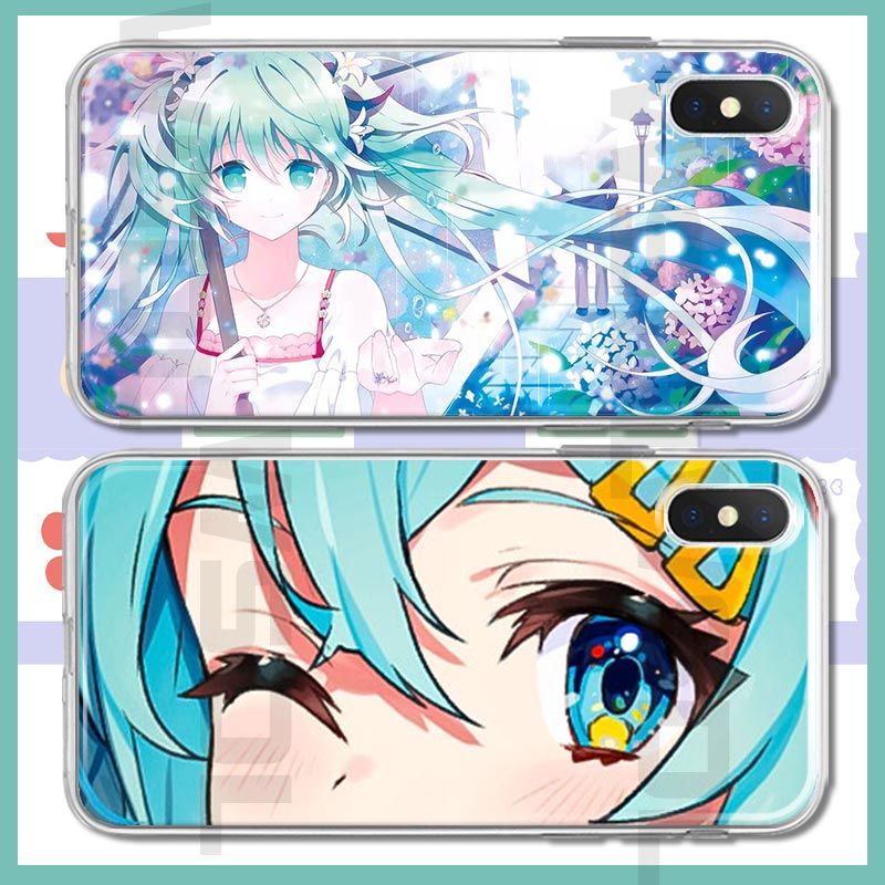 vieruodis初音未来手机壳miku适配华为荣耀oppovivo小米红米苹果透明