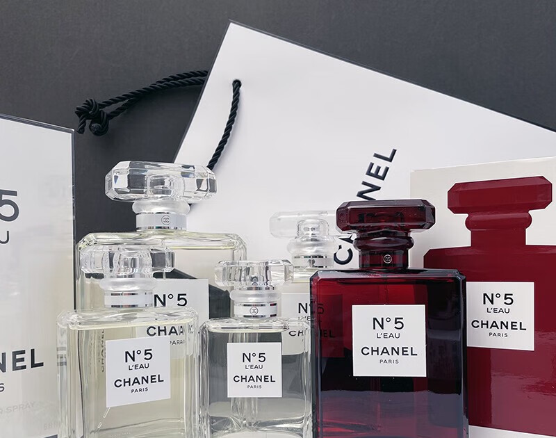 【鉴定后发】香奈儿 chanel五号之水100ml女士n5淡香水号圣诞红瓶 送