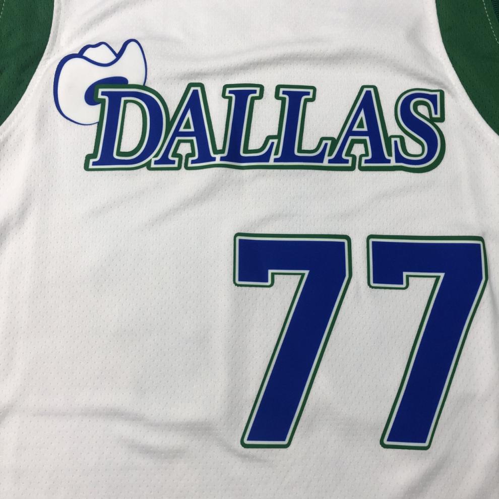 滕讯体育nba旗舰 独行侠队77号东契奇城市版球衣球裤套装4诺维茨基