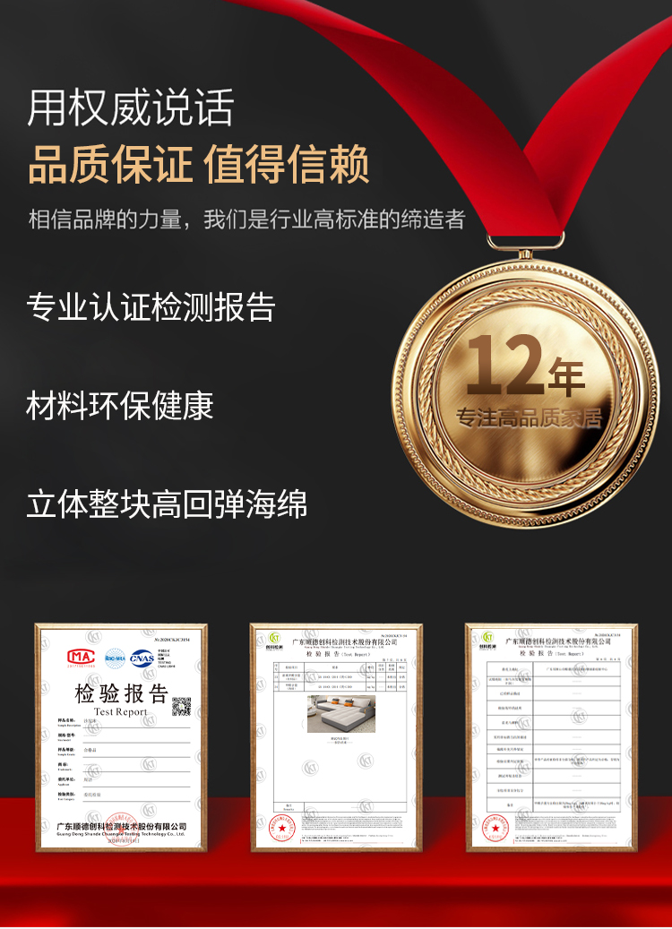 尼易 科技布沙发床小户型可折叠两用多功能客厅可收纳带贵妃轻奢ins风 一字型海绵款2.3米(源头工厂) 三防科技布