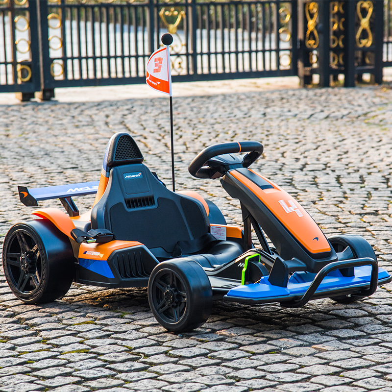 迈凯伦儿童卡丁车电动f1赛车子宝宝漂移汽车网红小孩婴儿可坐大人迈