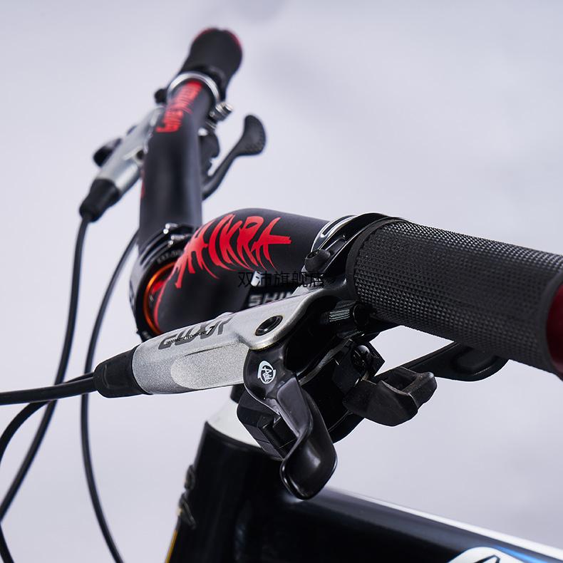 自行车山地车车把大燕把318车把越野am龙头车把高强度车把长车把黑红
