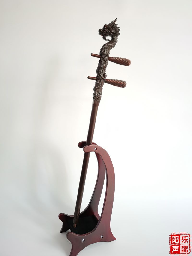 明清旧料老红木二胡杆高胡杆老红木越胡杆龙头二胡杆子龙头款老红木琴