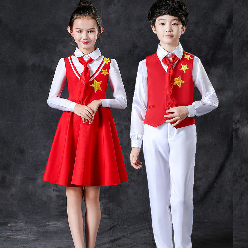 欧洲象六一儿童节演出服装男女童礼服表演服小学合唱服朗诵服中小学生