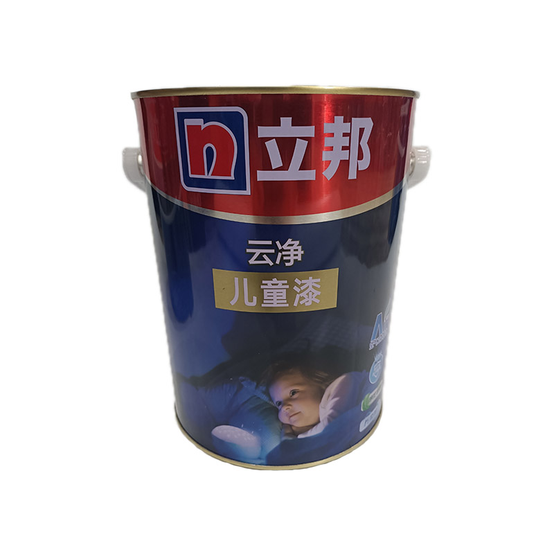 立邦专业品质云净儿童漆5l儿童房乳胶漆房间白色油漆自刷墙面漆内墙