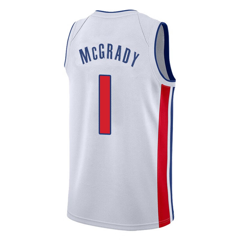 沪韵滕讯体育nba全1号麦迪球衣尼克斯老鹰魔术猛龙马 官网 火箭白色