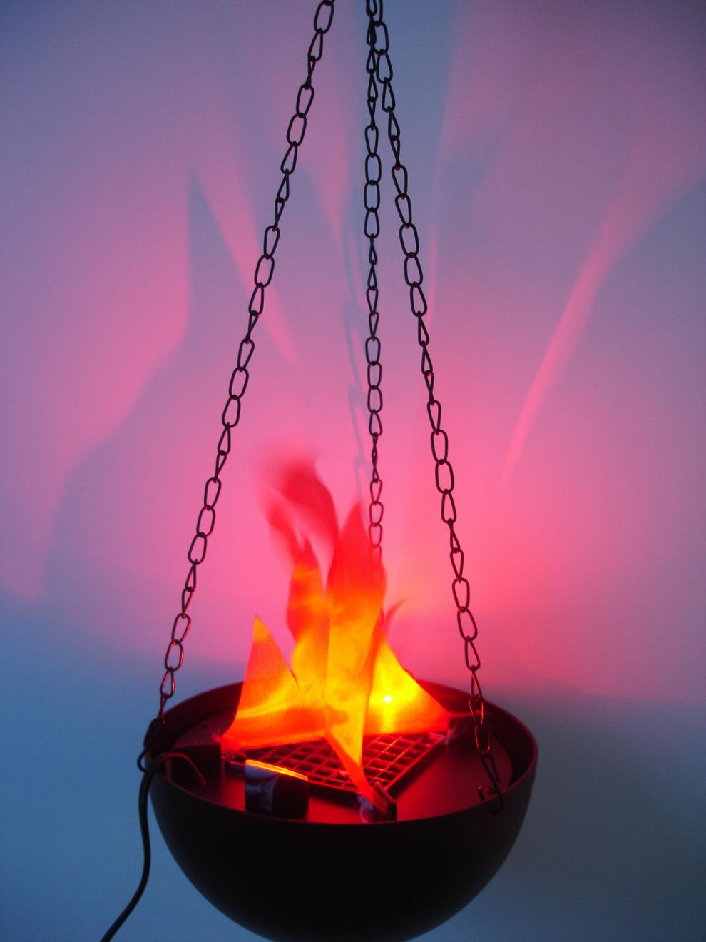 led仿真假火焰灯集成灶中大号火盆灯市火锅店篝火晚会ktv酒吧灯 led