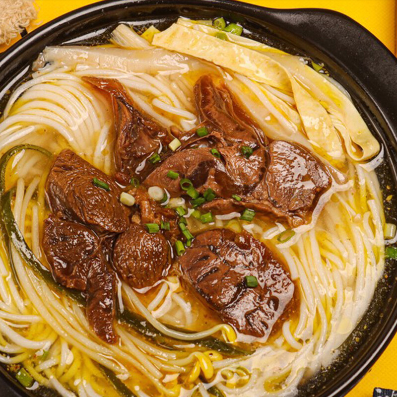 云南过桥米线300克2盒云南特产桥香园过桥米线鸡肉火腿牛肉米线速食