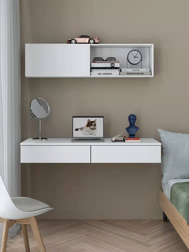 悬空电视柜支架隐形悬浮书桌梳妆台化妆桌支撑架内装壁挂式35厘米一对