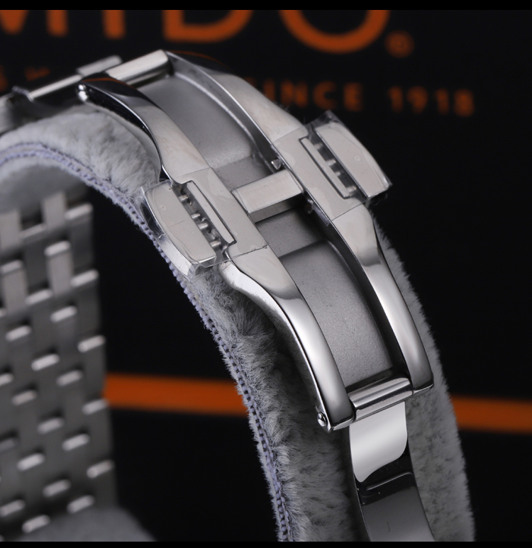 美度手表表带原装美度m027407a男手表带贝伦赛丽40周年原装钢带m02