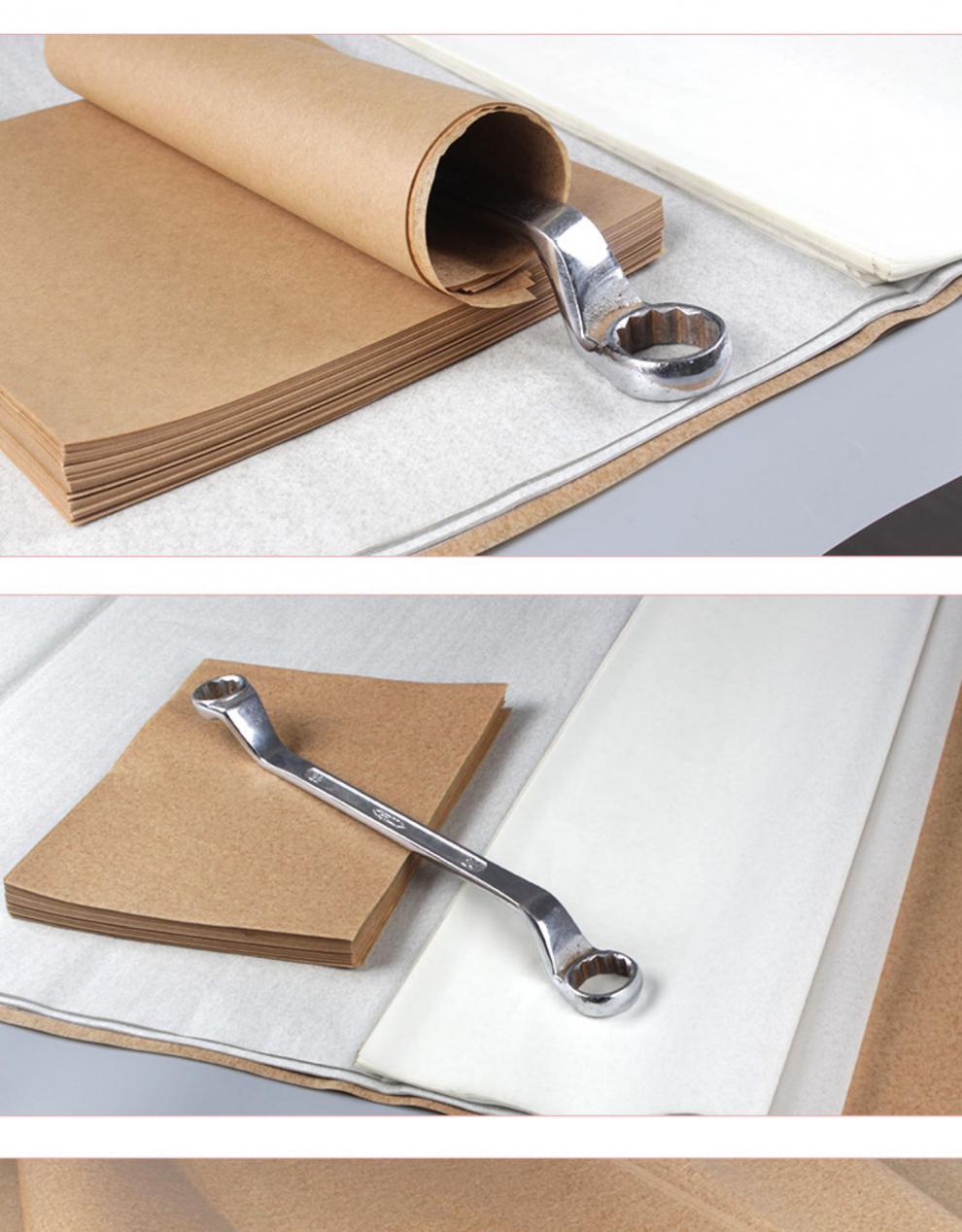 油封纸工业防锈纸油纸中性蜡纸金属轴承零部件包装纸加厚黄色油蜡纸zz