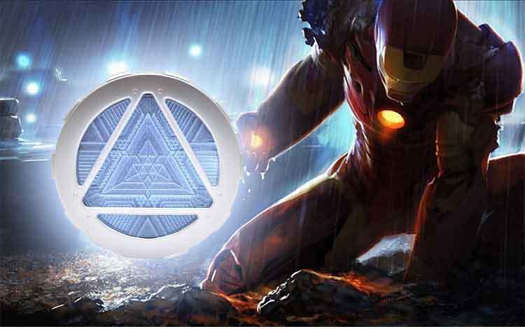 美国队长盾牌充电b钢铁侠能量反应堆复仇者联盟创意礼物 钢铁侠能量堆