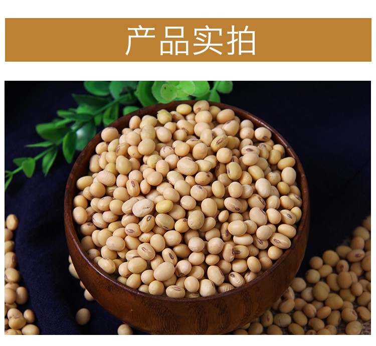 年货新豆老品种黄豆农家自种黄豆笨黄豆打豆浆专用2000克