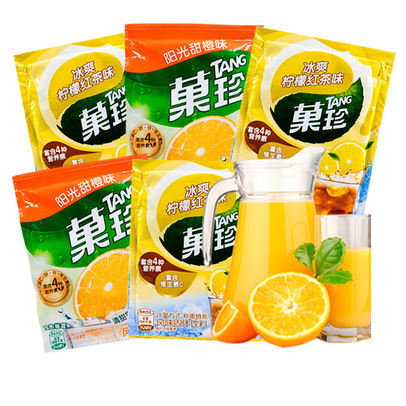 亿滋菓珍果维c亿滋卡夫400g果珍菓珍果汁粉浓缩速溶固体饮料甜橙菠萝