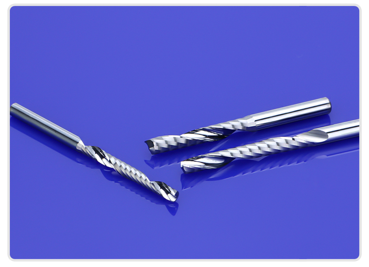 175单刃螺旋铣刀pvc电脑数控雕刻机刀具亚克力广告雕刻刀头 3.175*3.