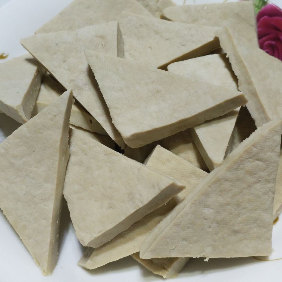 火锅豆干贵州六龙豆干火锅毕节大方三角形豆干搭配火锅底料 豆干500克