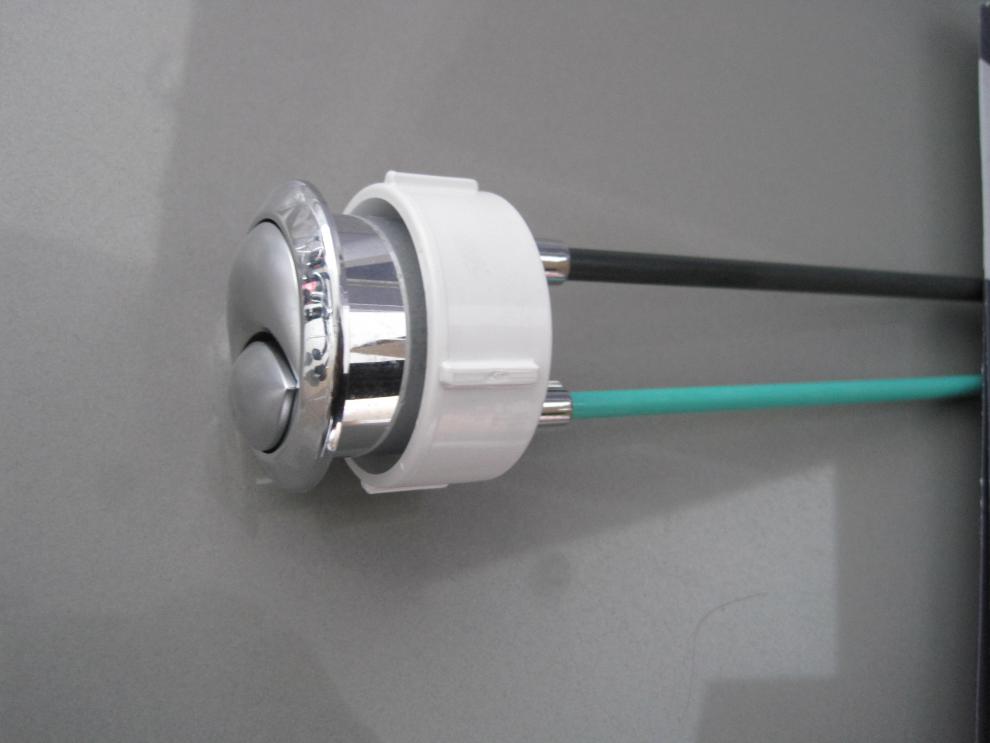 通用美标toto箭牌马桶水箱按钮连体开关双按坐座厕冲水配件经典磨砂