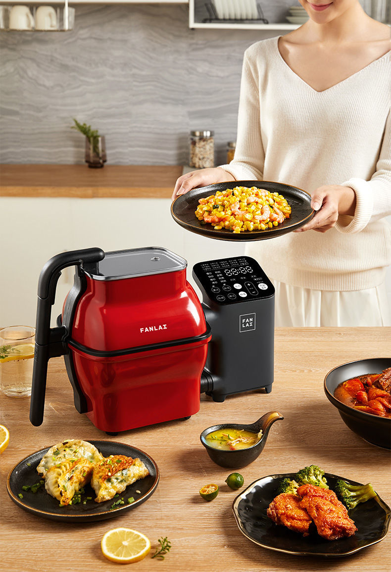 返来m1全自动炒菜机家用多功能炒饭机炒菜锅智能机器人做饭烹饪锅zeng