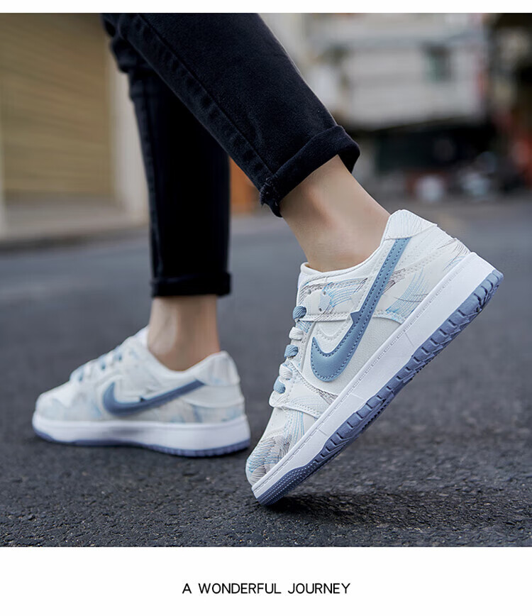 aj·女鞋黑白熊猫低·帮粉色运动板鞋情侣鞋小白鞋潮聨名同款 aj29全